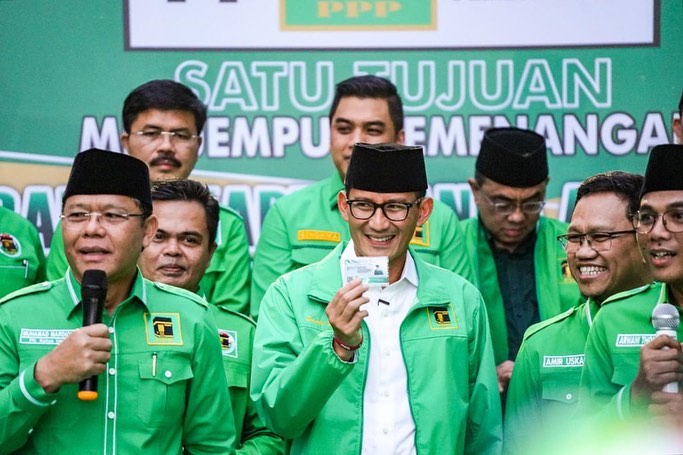 Sudah Kantongi KTA, Sandiaga Uno Resmi Gabung PPP