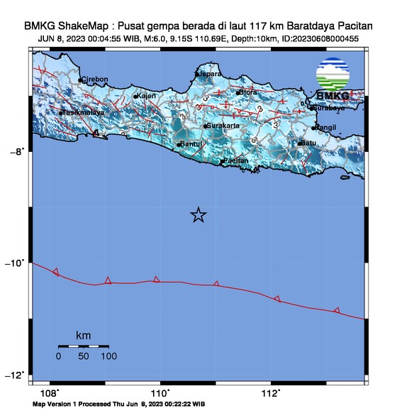 Gempa Pacitan