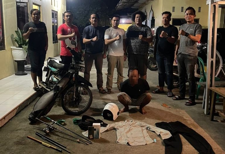 Aksinya Terpantau CCTV, Pencuri Handphone Dibekuk Polisi