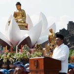Peringati Waisak, Wamenag Ajak Umat Buddha Jaga Sikap Toleransi