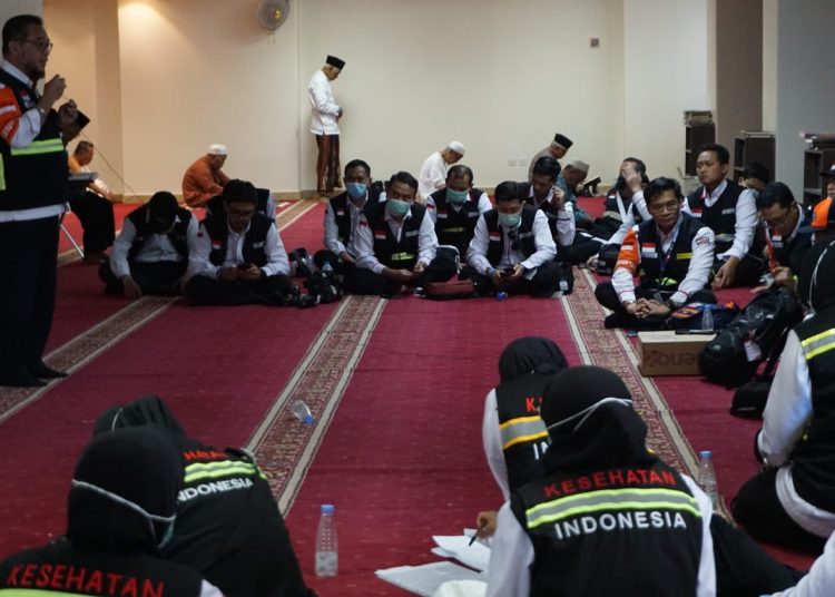 Bidang Kesehatan Daker Makkah Gelar Penguatan Kegawatdaruratan Kesehatan Haji