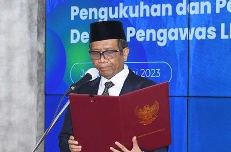 Mahfud MD Minta KPI Aktif Awasi Lembaga Penyiaran Saat Publikasi tentang Pemilu 2024