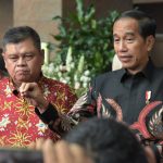 Presiden Jokowi memberikan keterangan pers usai membuka Rakornas Pengawasan Intern Pemerintah, di Jakarta Rabu (14/06).