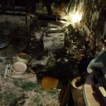 Toko Mas Rajawali di Jalan Pemuda No.31, Desa Barongan, Kecamatan/Kabupaten Kudus hangus terbakar.