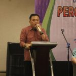 Pj Bupati Jepara Edy Supriyanta saat menghadiri Benchmarking Percepatan Penurunan Angka Stunting, di Grand Macure Solo Raya, Kabupaten Sukoharjo, Minggu (04/06).