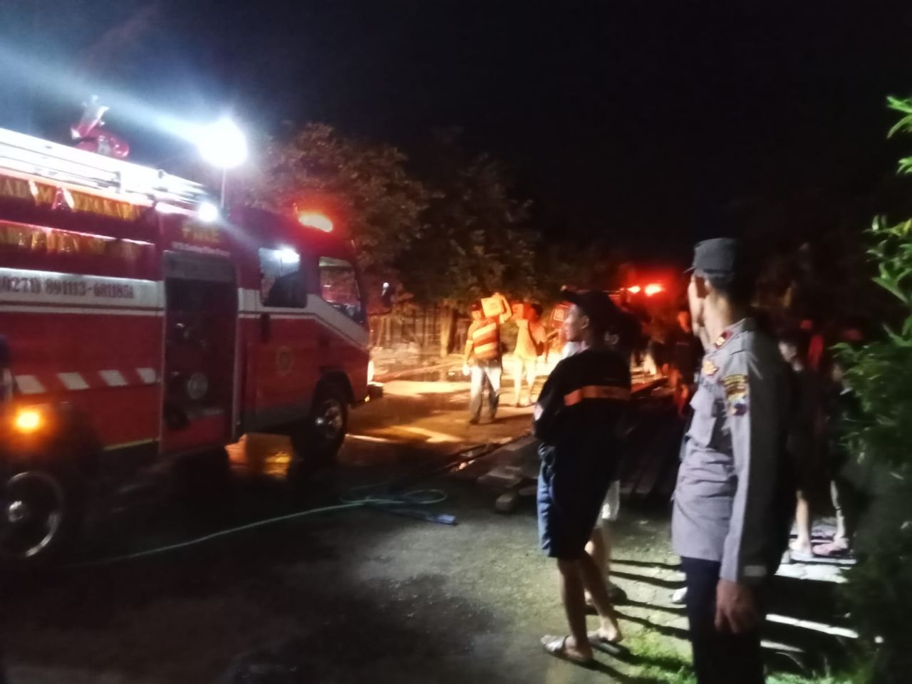 Gudang Kayu di Sragen Ludes Terbakar, Kerugian Capai Milyaran Rupiah