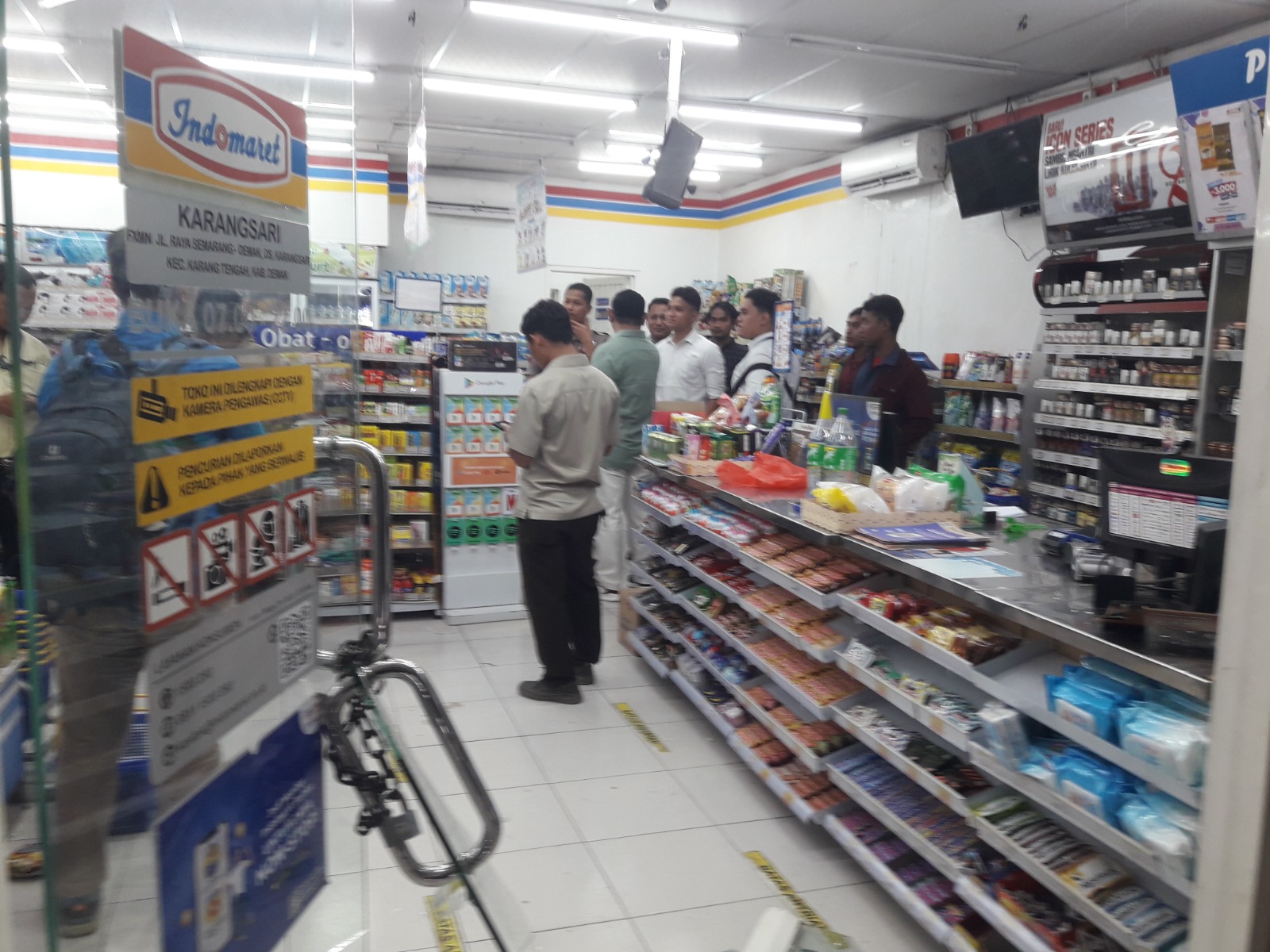 Indomaret di Pantura Disatroni Maling, Curi Uang dan Sejumlah Barang