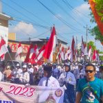 Puluhan Peserta Ramaikan Kirab Budaya Sedekah Bumi Desa Getaspejaten