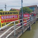 Puluhan Warga Desa Batu Gelar Unjuk Rasa Dugaan Kasus Korupsi Ganti Rugi Jalan Tol