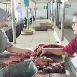 Pasca Iduladha 1444 H, Kios Daging di Pasar Batang Masih Sepi Pedagang (Foto: Dok MC Batang)