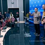 Menkominfo Budi Arie Setiadi saat Konferensi Pers tentang Pemberantasan Judi Online di Media Center Kementerian Kominfo, Jakarta Pusat, Kamis (20/07)