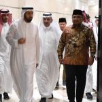 Menag Yaqut Cholil Qoumas bertemu Menteri Haji dan Umrah Arab Saudi Tafiq F Al Rabiah, Jumat (30/06)