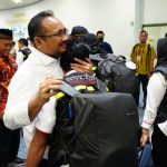Sambut Kepulangan Petugas Haji, Menag: Terimakasih Sudah Bekerja Melebihi Ekspektasi