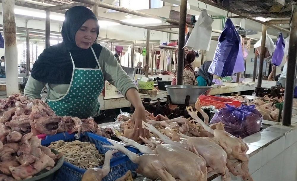 Pedagang Resah, Sejak Awal Juni Harga Ayam Potong Masih Melangit (Foto: Dok MC Batang)
