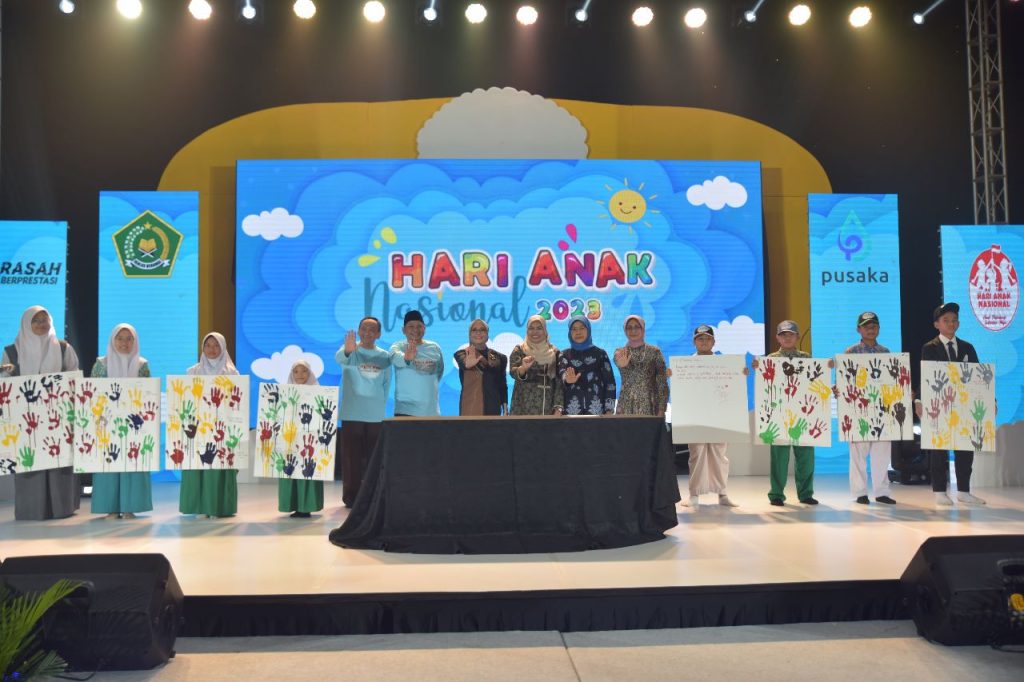 Memperingati HAN 2023, Kemenag Deklarasikan Madrasah Ramah Anak