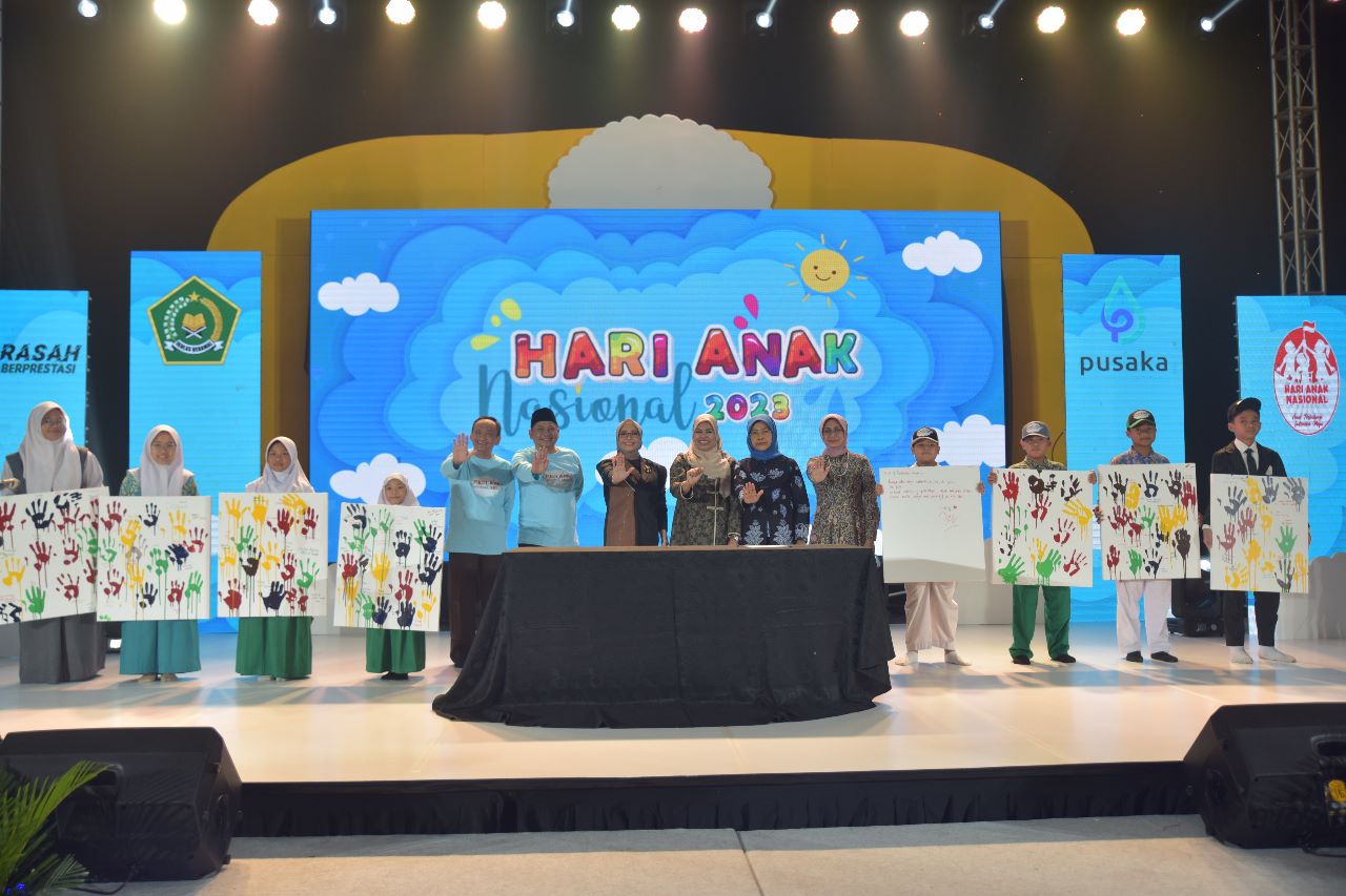 Memperingati HAN 2023, Kemenag Deklarasikan Madrasah Ramah Anak