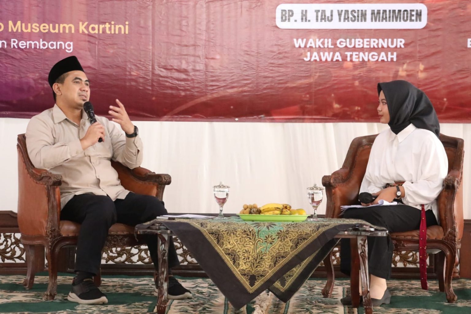 Songsong Indonesia Emas 2045, Gus Yasin Ajak Pelajar Bangun Daerahnya