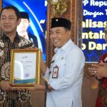 Dialog bersama dengan tema “Optimalisasi Belanja Pemerintah Melalui Toko Daring” di Pendopo RA. Kartini.