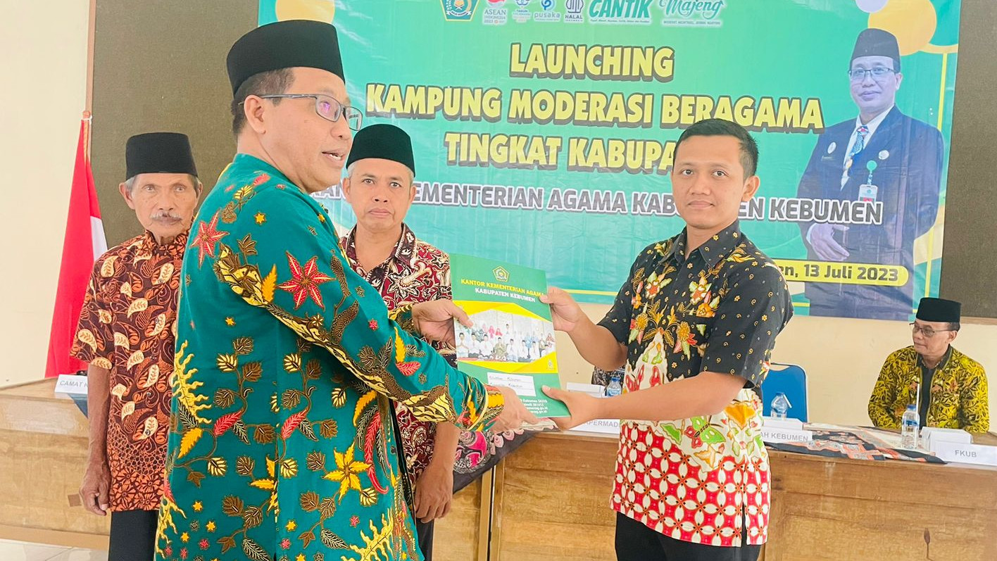 Tiga Desa di Kebumen Ditetapkan Sebagai Kampung Moderasi Beragama