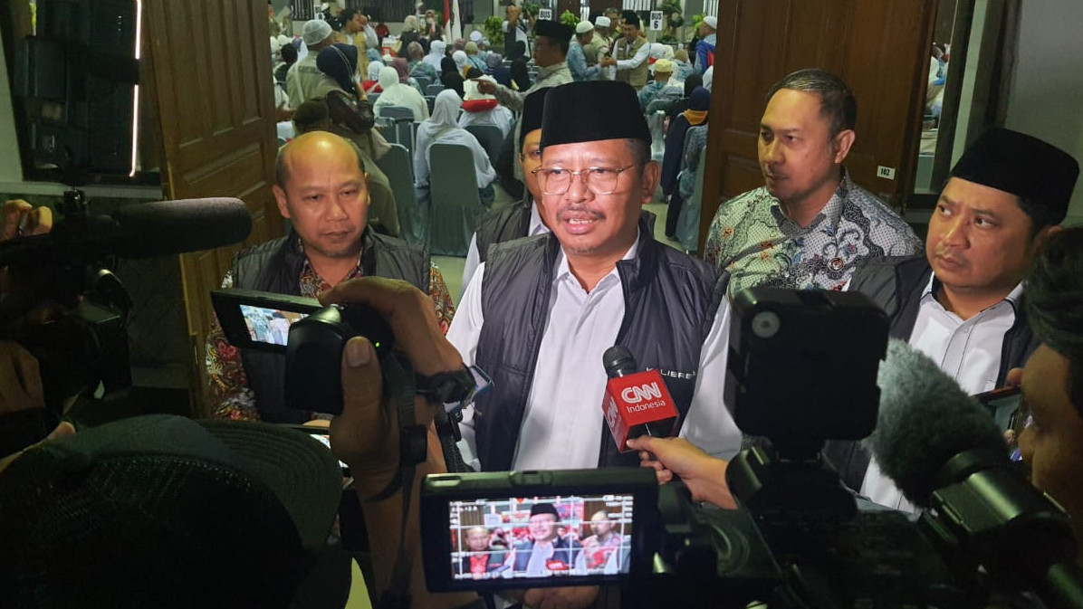 Sambut Jemaah dari Tanah Suci, Plh Dirjen PHU: Alhamdulillah, Jemaah Sehat, Wajah Ceria