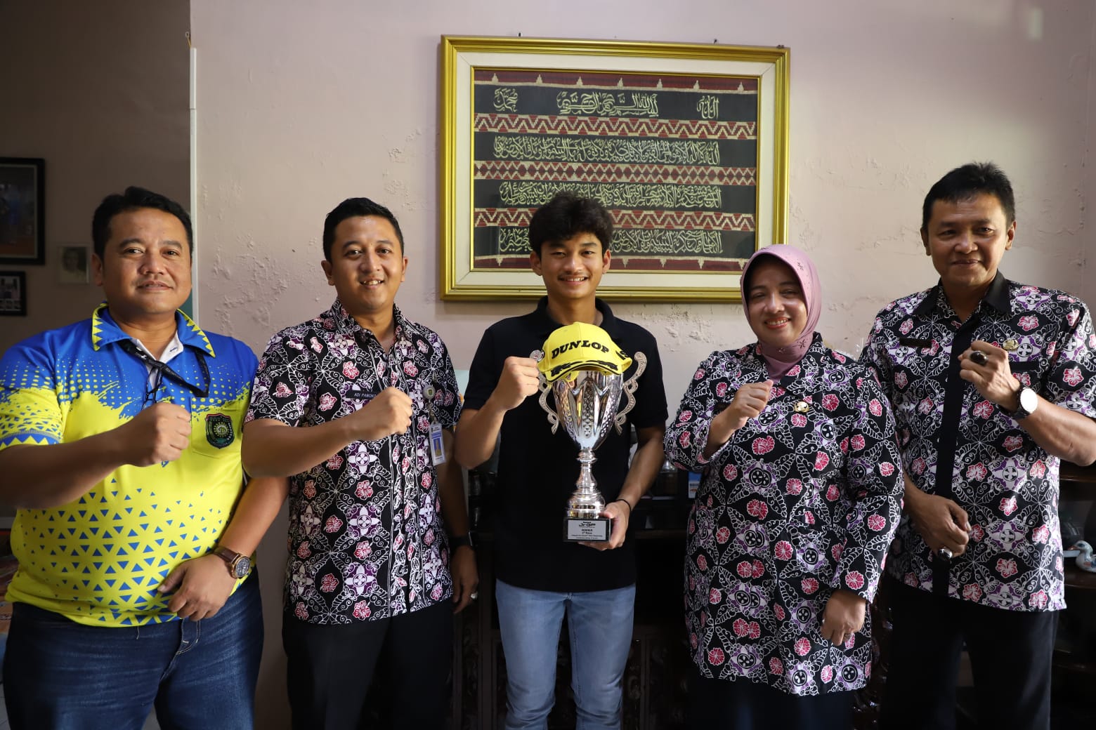 Wabup Kunjungi Arbi, Pebalap Muda Juara FIM Seri Junior GP Catalunya