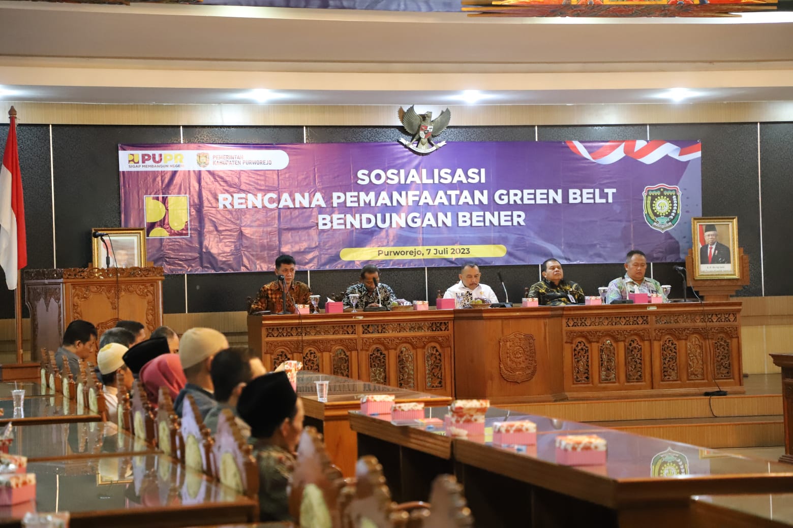 Disosialisasikan, Rencana Pemanfaatan Greenbelt Bendungan Bener