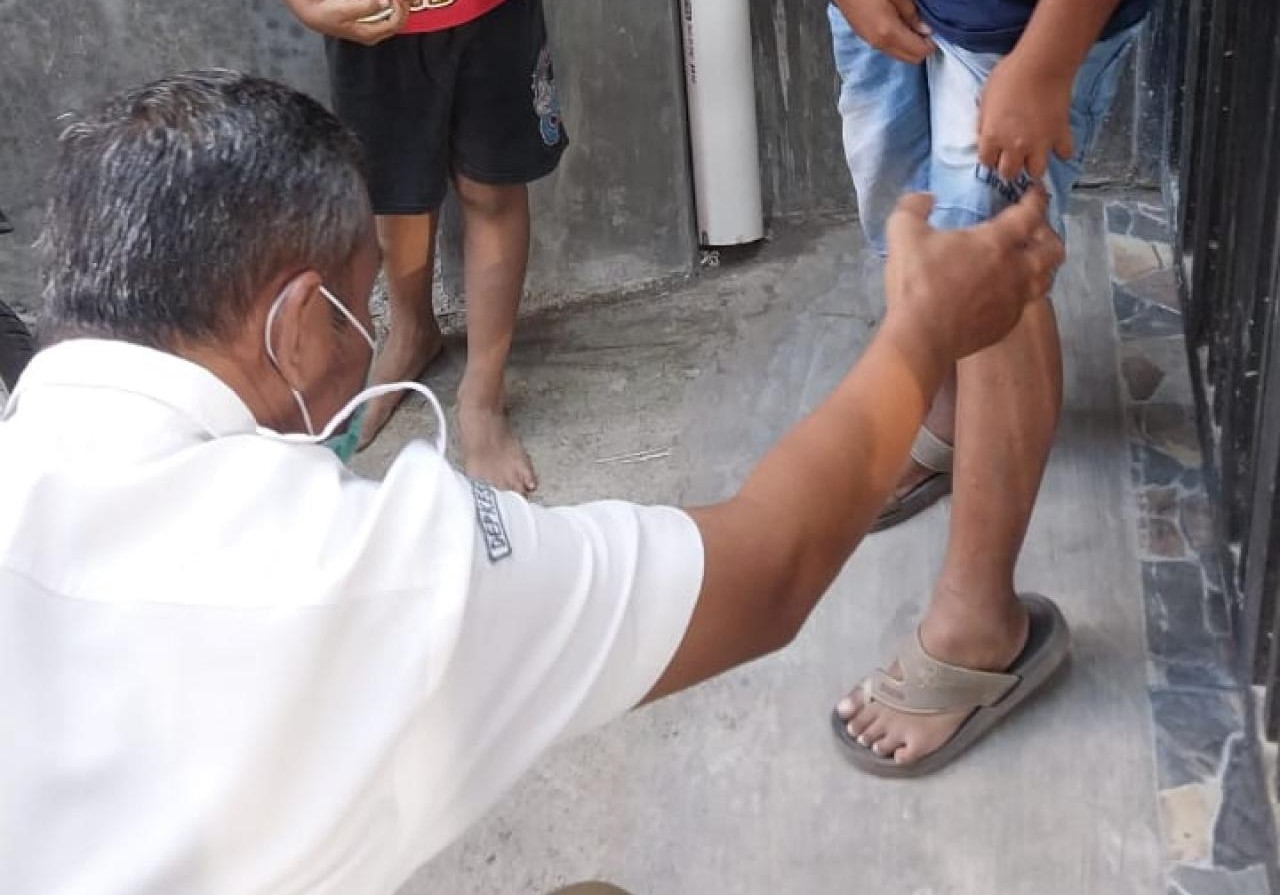 Cegah Penyakit Kusta, Petugas Kesehatan Lakukan RVS Door to Door