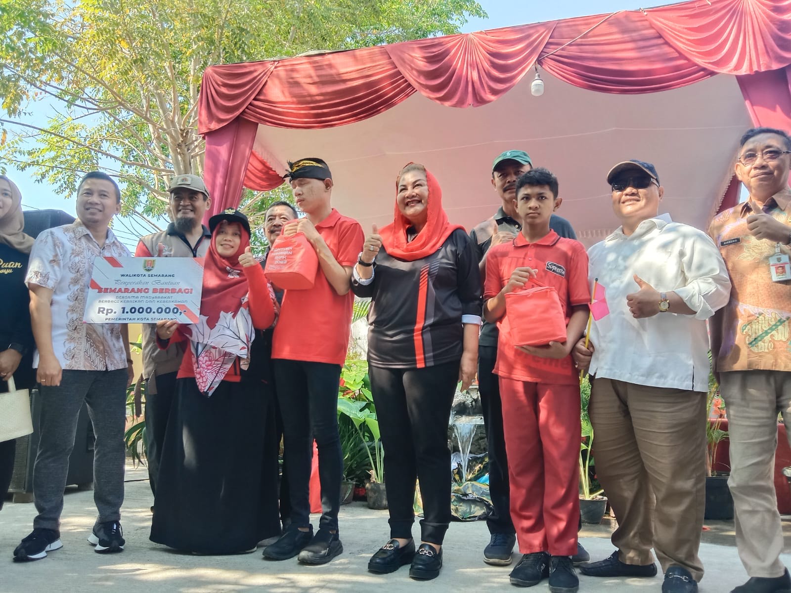 Semarak HAN, Mbak Ita Beri Motivasi Kepada Anak-anak Karangayu