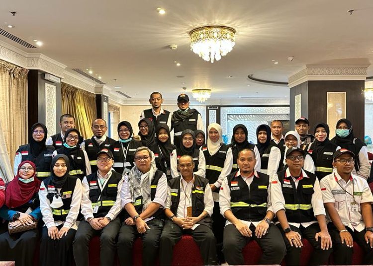 Daker Madinah Gelar Penguatan Teknis Layanan Kesehatan di Kloter Gelombang Dua