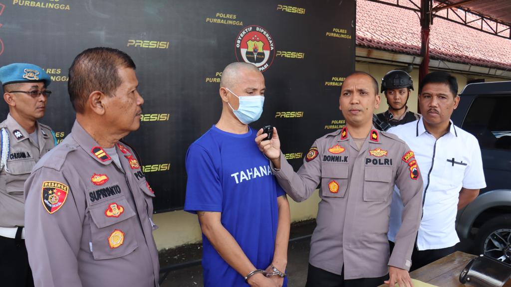 Polsek Kejobong Ringkus Pelaku Penganiayaan Pegawai Koperasi