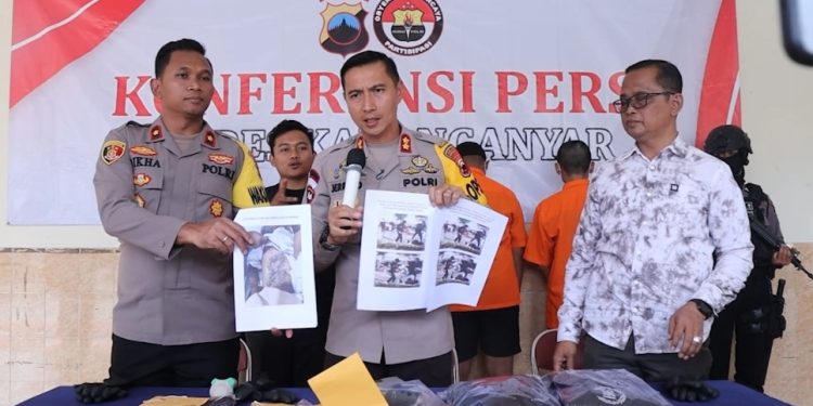 Polres Karanganyar Amankan 3 Tersangka Pasca Keributan antar Suporter Bola di Depan UNSA