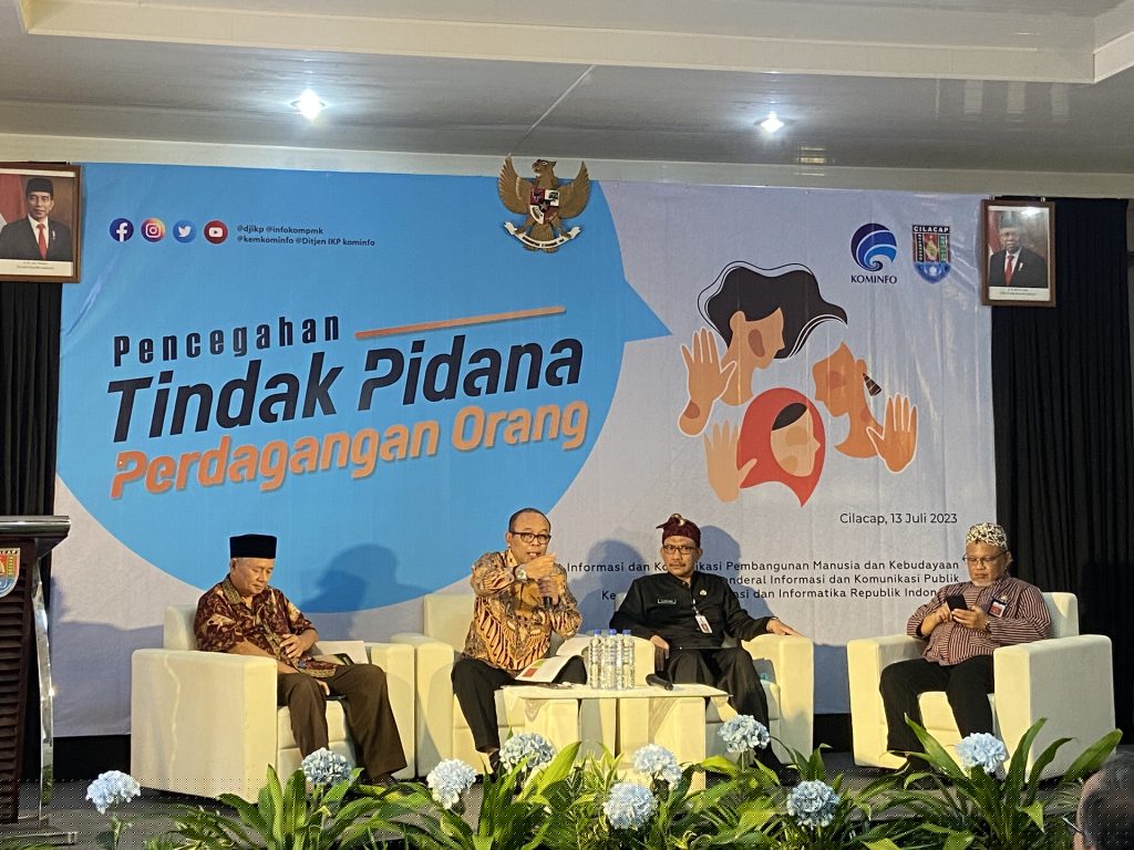 Penyumbang Pekerja Migran Terbesar di Jateng, Kemenkominfo Cegah TPPO di Cilacap