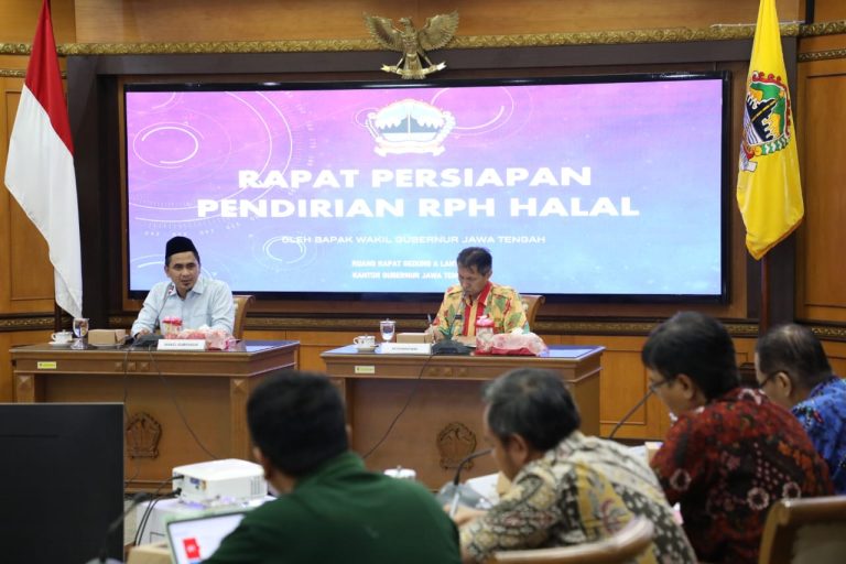 Genjot Sertifikasi Halal bagi UMKM Olahan Daging, Pemprov Jateng Segera Bangun RPH Halal (Foto: Dok Humas Pemprov Jateng)