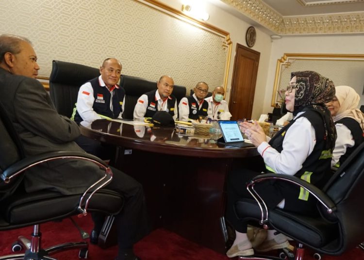 Kemenkes Diskusikan Penyelenggaraan Kesehatan Haji dengan Konjen RI di Jeddah