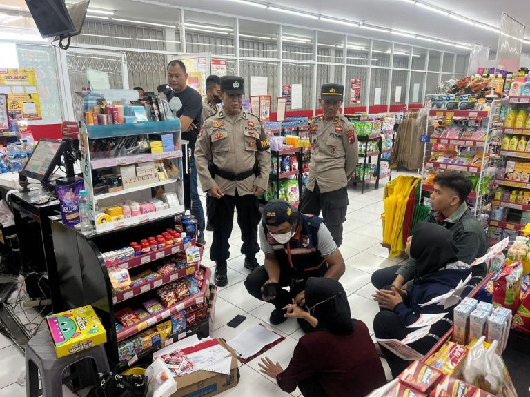 Polisi Dalami Pembobolan Alfamart, Pelaku Rusak Rekaman CCTV, Gasak Rokok Serta Uang