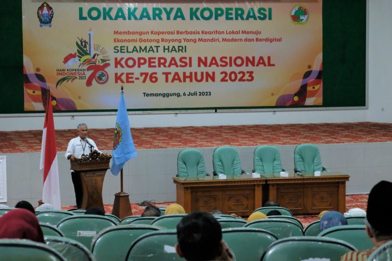 Koperasi Dituntut Menyesuaikan Perkembangan Zaman dan Libatkan Generasi Milenial (Foto: Dok Pemkab Temanggung)