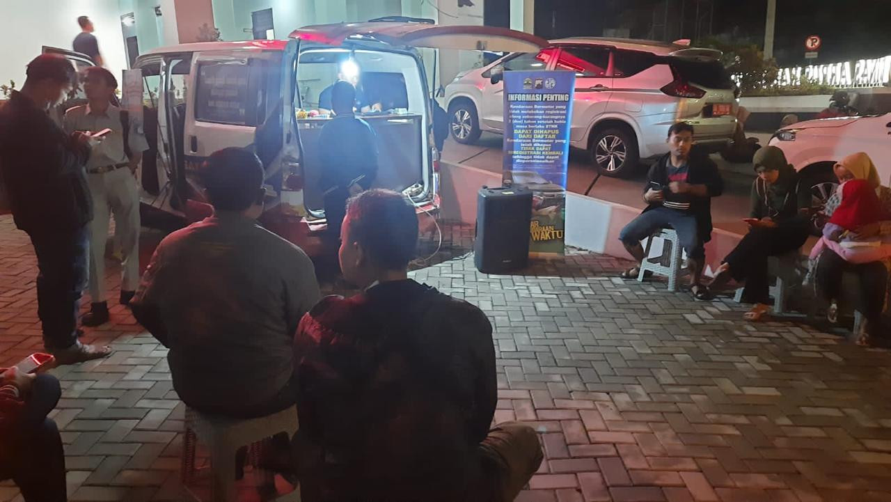 Di Boyolali, Malam Mingguan Bisa Sambil Bayar Pajak Kendaraan