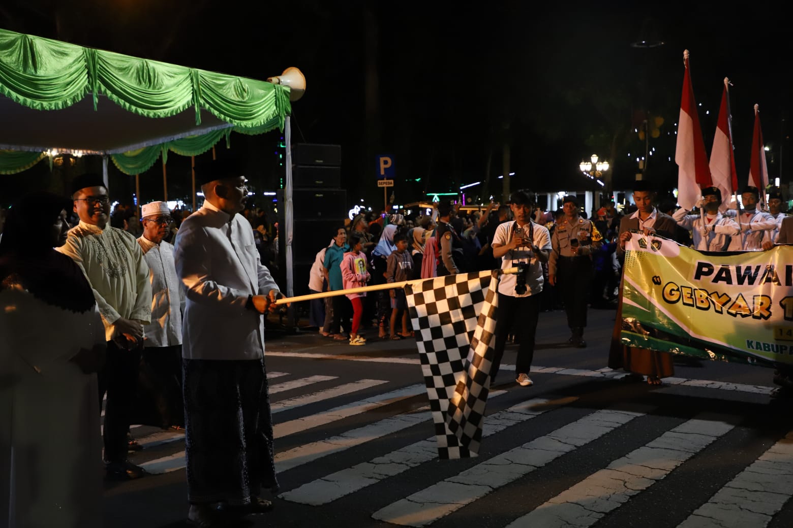 Doa Bersama dan Pawai Obor Sambut Tahun Baru Hijriah di Purworejo