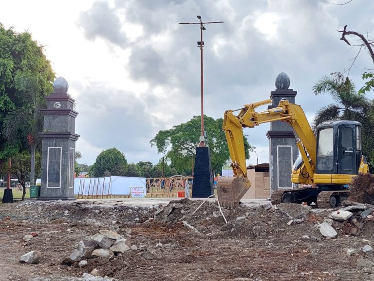 Memakan Waktu Dua Tahun, Alun-alun Kebumen Mulai Direnovasi