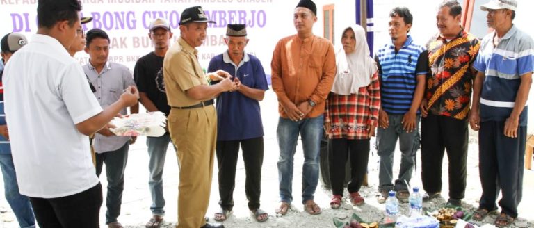 Sebelas Korban Tanah Ambles Grajen Mulai Bisa Tempati Rumah Baru