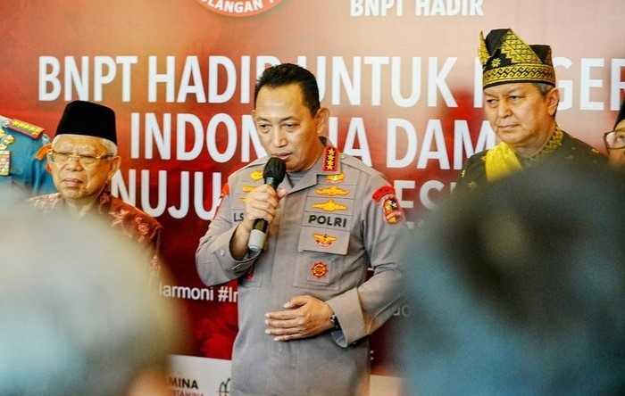 Kapolri Sampaikan Pendekatan Penanganan Teroris di Pemilu 2024