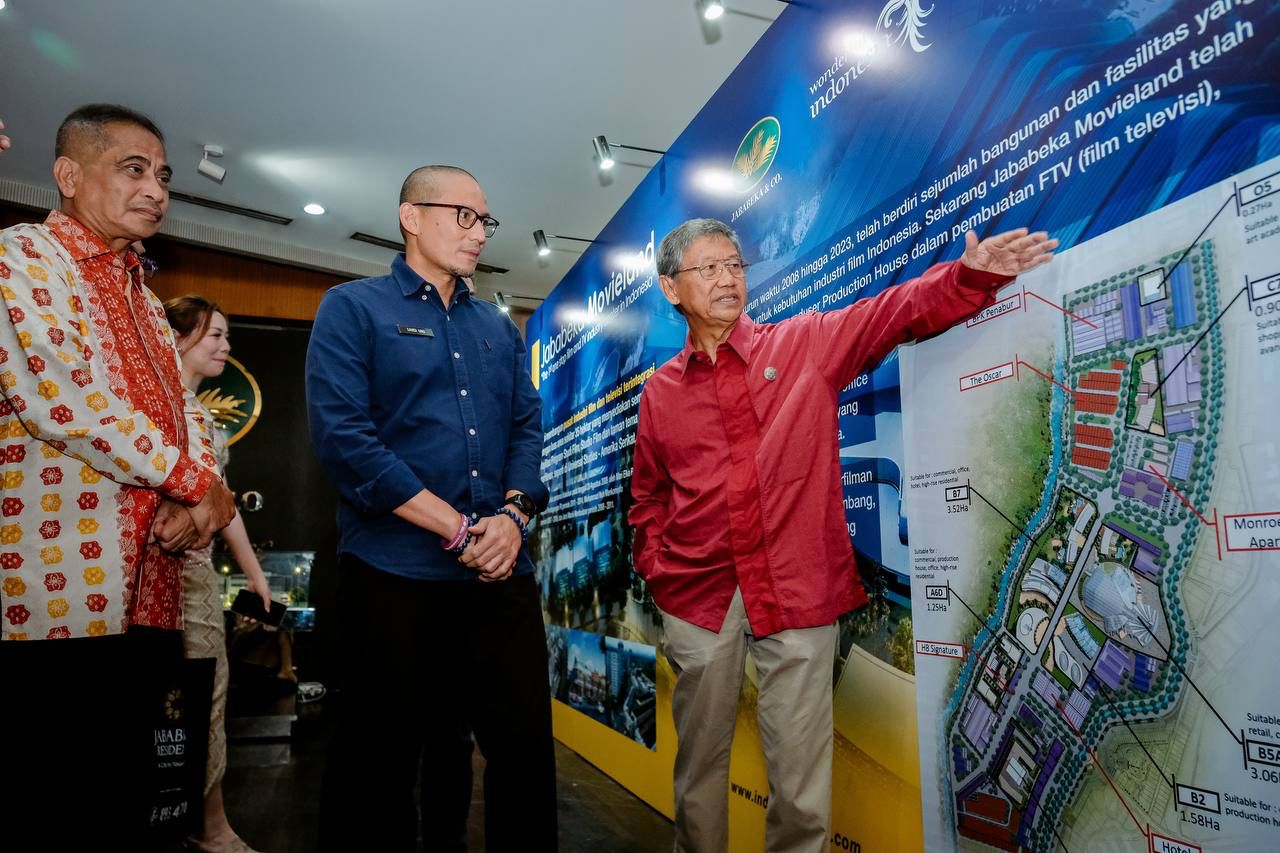 Menparekraf Berharap Kawasan Movieland Mampu Tingkatkan Kesejahteraan Insan Perfilman