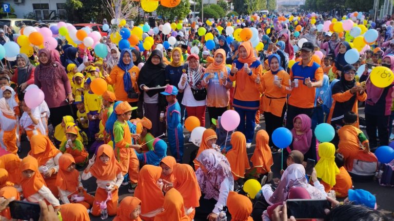 2007 Anak TK dan PAUD Meriahkan Peringatan Hari Anak Nasional Tahun 2023