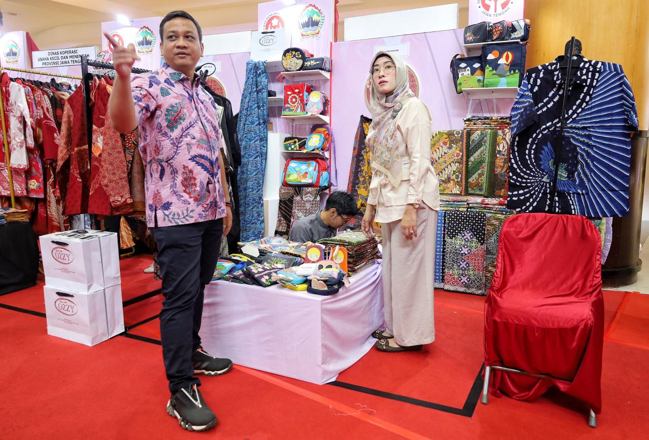 Kota Pekalongan Hadir di UKM Dekranasda Jateng Expo 2023 di Banjarmasin
