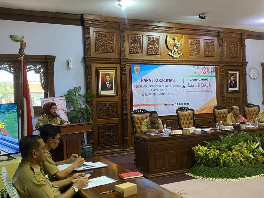 Penyerapan APBD 40 Persen, Pj Bupati Batang Minta Proyek Fisik Segera Dilelang