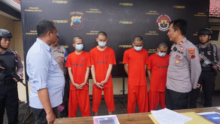 Polres Purbalingga Amankan Empat Pengguna Tembakau Sintetis
