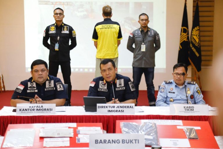 Kantor Imigrasi Kelas I Soekarno-Hatta Amankan DPO Sindikat TPPM