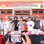 Polres Pekalongan Gelar Ungkap Kasus Selama Juni-Juli 2023