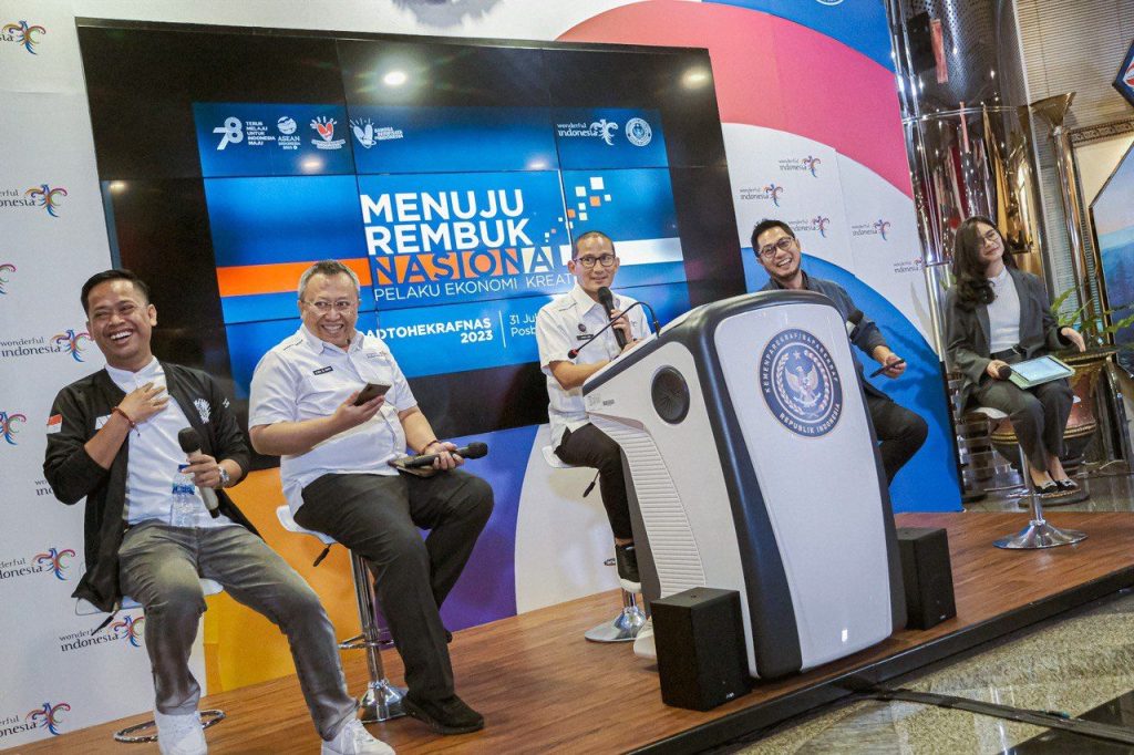 Menparekraf: Hekrafnas Jadi ‘Lebaran’ Para Pelaku Ekonomi Kreatif Indonesia