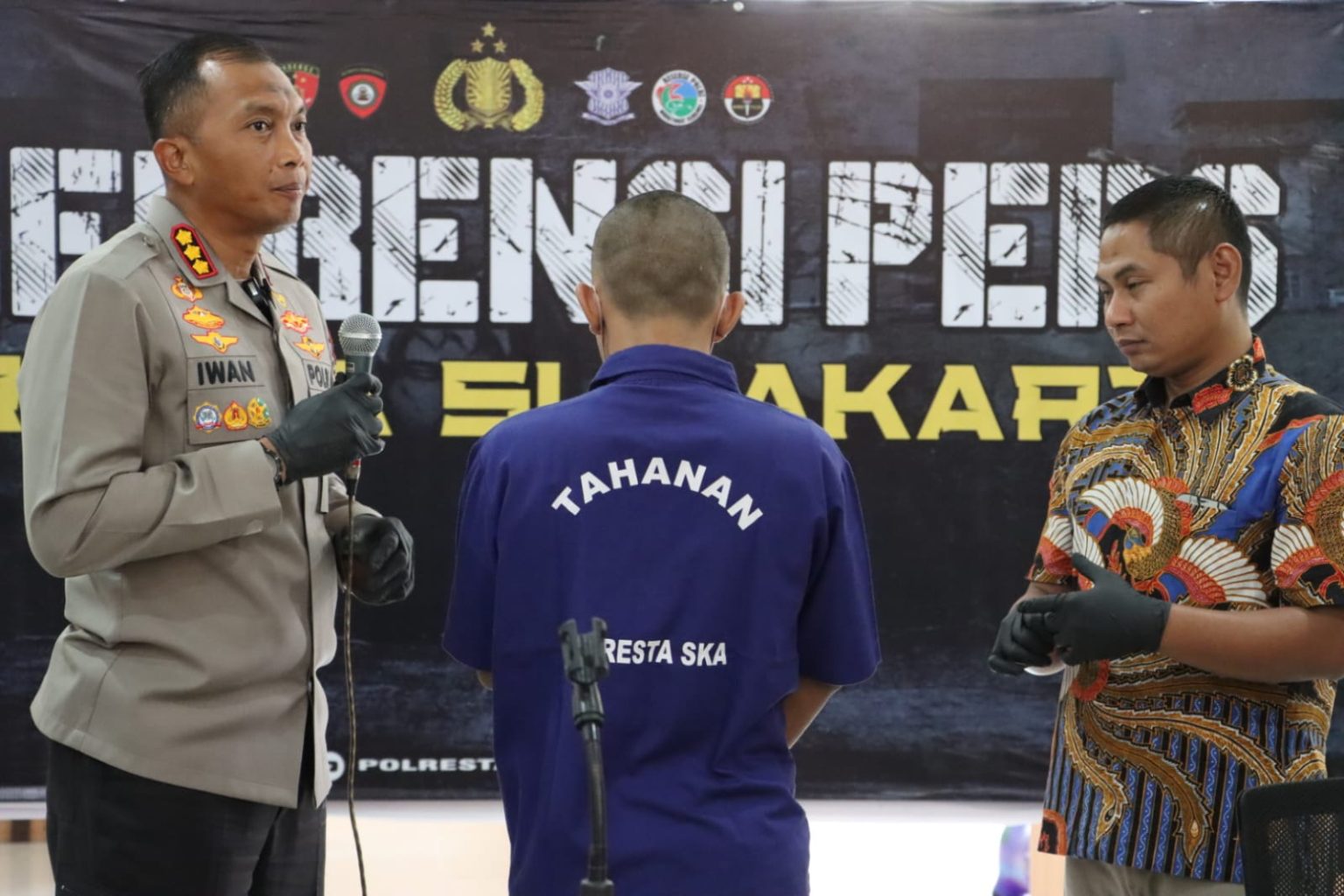Polresta Surakarta Amankan Suami Jajakan Istri Kepada Lelaki Hidung Belang